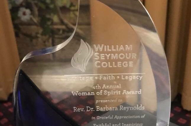 Woman of the spirit award